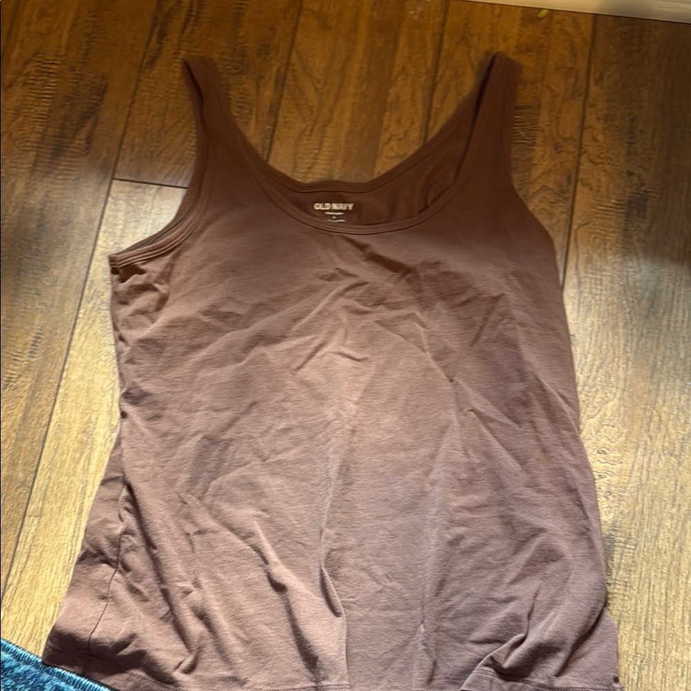 Old Navy Relaxed Brown Tank Top